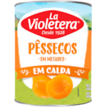 Pêssego La VIoletera Metades em Calda 485g