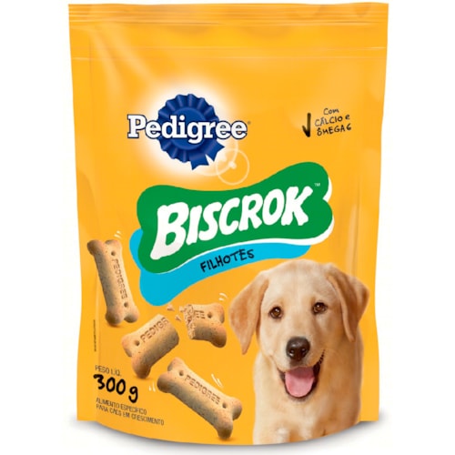 Petisco Canino Pedigree Biscrok Filhotes 300g