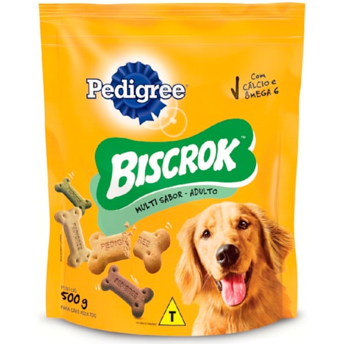 Petisco Canino Pedigree Biscrok Multi Sabor 500g
