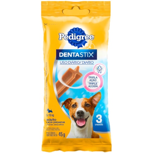 Petisco Canino Pedigree Dentastix Raças Pequenas 45g