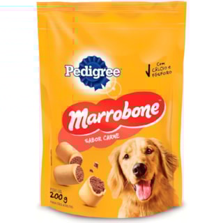 Petisco Canino Pedigree Marrobone Carne 200g