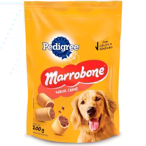 Petisco Canino Pedigree Marrobone Carne 200g
