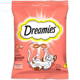 Petisco Dreamies Salmão 40g