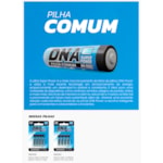 Pilha DNA Power Comum de Zinco AA 4Un