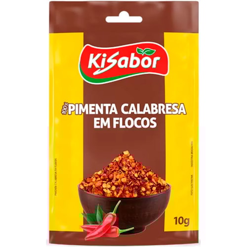 Pimenta Calabresa em Flocos Kisabor 10g