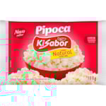 Pipoca Kisabor De Micro-ondas Natural Com Sal 100g