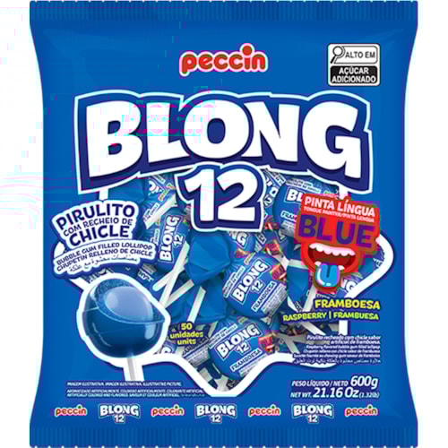 Pirulito Blong Blue 672g