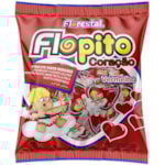 Pirulito Flopito Coração Sabor Morango 500g