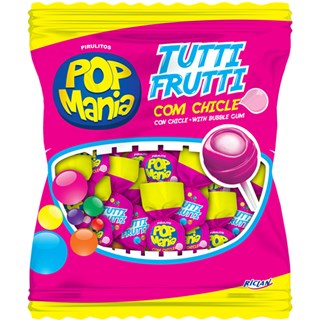 Pirulito Pop Mania Tutti Frutti 50 unidades