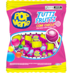 Pirulito Pop Mania Tutti Frutti Com Chicle 500g