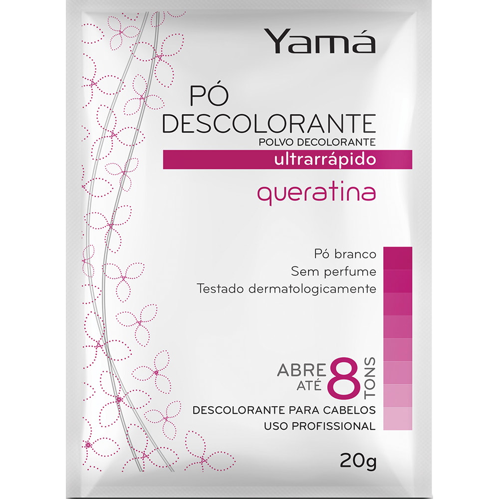 PÓ DESCOLORANTE QUERATINA 20G
