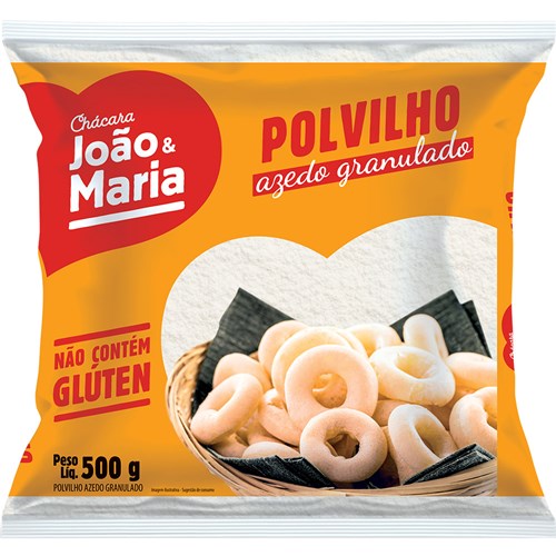 Polvilho Azedo Chácara João e Maria Granulado 500g