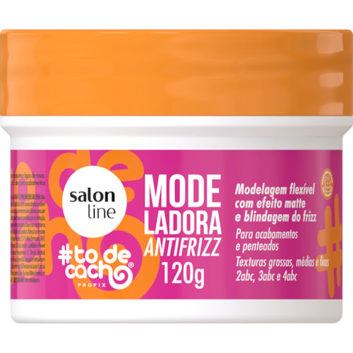 Pomada Modeladora Salon Line To De Cacho Antifrizz 120g