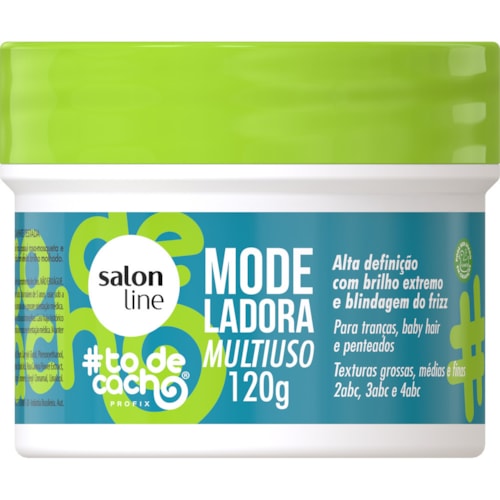 Pomada Modeladora Salon Line To de Cacho Multiuso 120g