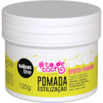 Pomada Salon Line Estilizadora Efeito Fixador Cachos 120g
