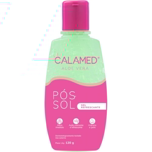 Pós Sol Calamed Gel Refrescante Aloe Vera 120g