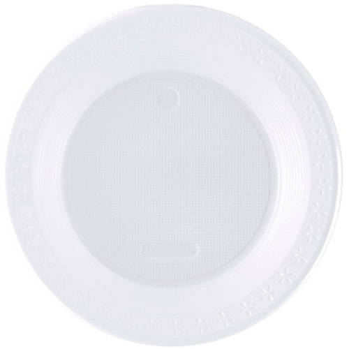 Prato Plástico Descartável Copomais 21cm 10 unidades