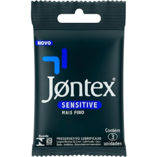 Preservativo Jontex Sensitive 3Un