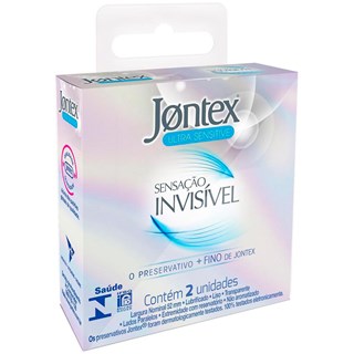 Preservativo Jontex Ultra Sensitive 2 Unidades
