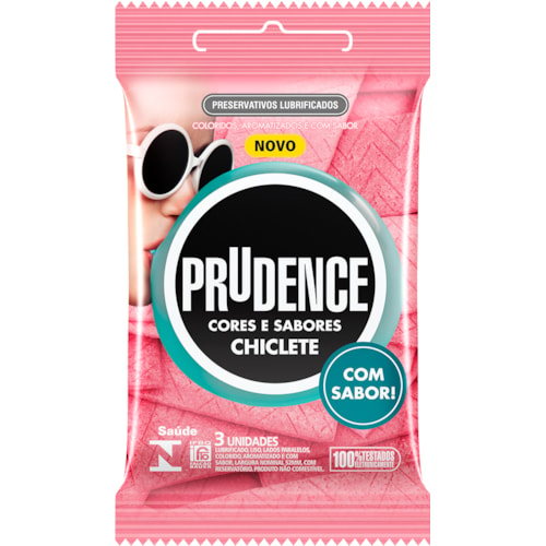 Preservativo Prudence Chicletes 3 Unidades