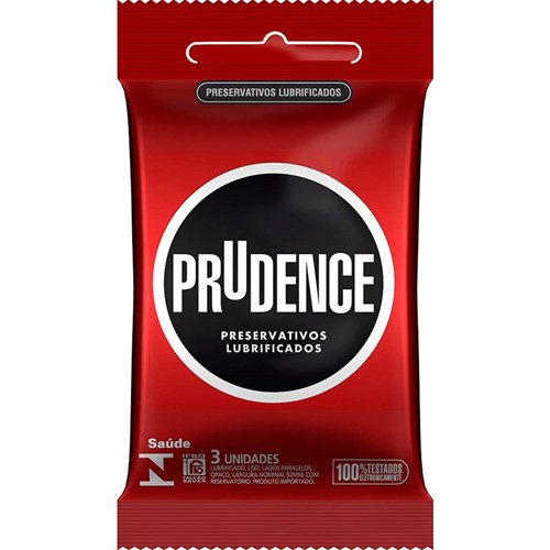 Preservativo Prudence Lubrificação 3 Unidades