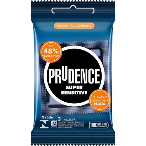 Preservativo Prudence Super Sensitive 3 Unidades