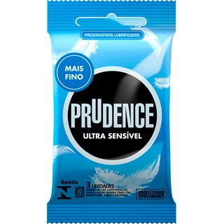 Preservativo Prudence Ultra Sensível 3 Unidades