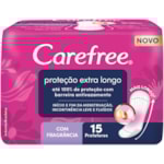 Protetor Diário Carefree Sem Abas Extra Longo 35Un