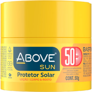 Protetor Solar Above Corpo e Rosto FPS50 50g