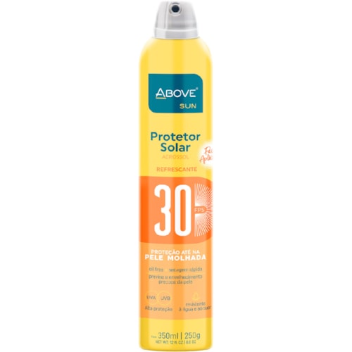 Protetor Solar Above FPS30 Aerossol 250g