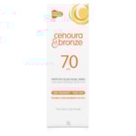 Protetor Solar Cenoura & Bronze Facial FPS 70 50g