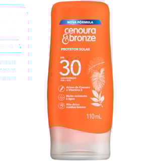 Protetor Solar Cenoura & Bronze FPS30 110ml