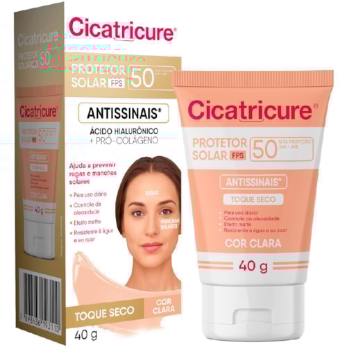Protetor Solar Cicatricure Cor Clara FPS50 40g
