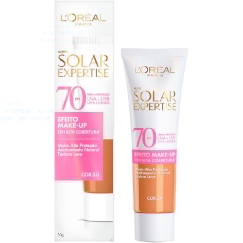 Protetor Solar Facial Loreal Make-Up Cor 3.0 FPS70 30g