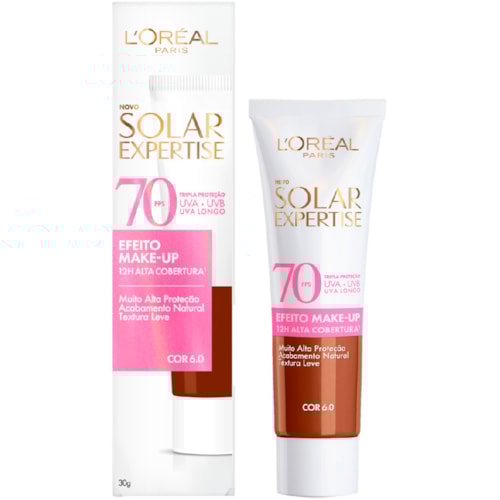 Protetor Solar Facial Loreal Make-Up Cor 6.0 FPS70 30g