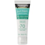 Protetor Solar Facial Neutrogena Derm Care FPS70 40g