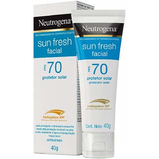 Protetor Solar Facial Neutrogena SunFresh FPS70 40g
