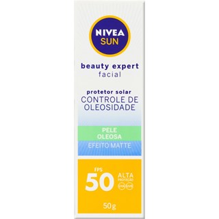 Protetor Solar Facial Nivea Beauty Expert Controle de Oleosidade FPS50