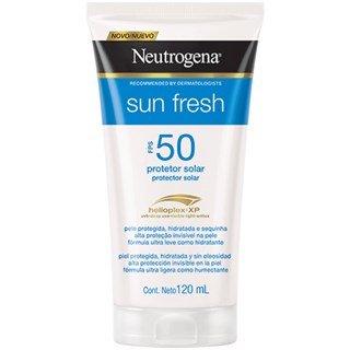 Protetor Solar Neutrogena Corporal Sun Fresh FPS50 120ml