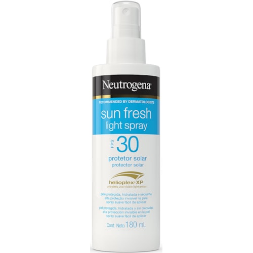 Protetor Solar Neutrogena Sun Fresh Light Spray FPS30 180ml