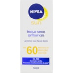Protetor Solar Nivea Sun Facial Antissinais FPS60 50ml