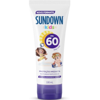 Protetor Solar Sundown Kids FPS60 100ml