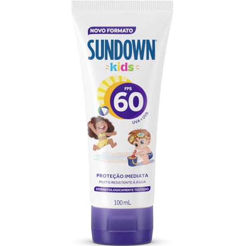 Protetor Solar Sundown Kids FPS60 100ml