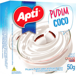 Pudim Apti Vitaminado Coco 50g