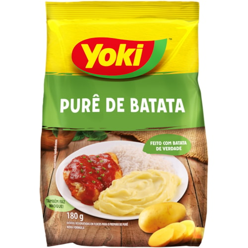 Pure de Batata Pronto Yoki 180g