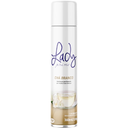 Purificador de Ambientes Lady Chá Branco Aerossol 360ml