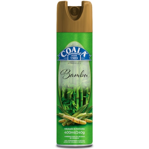 Purificador de Ar Coala Bambu Aerossol 400ml