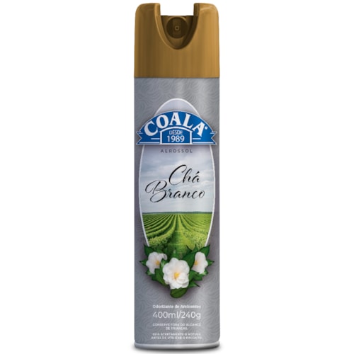 Purificador de Ar Coala Chá Branco Aerossol 400ml