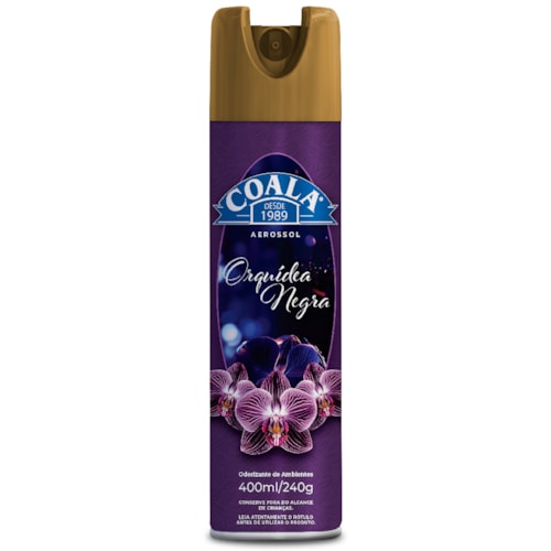 Purificador de Ar Coala Orquídea Negra Aerossol 400ml