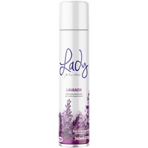 Purificador de Ar Lady Prime Lavanda Aerossol 360ml